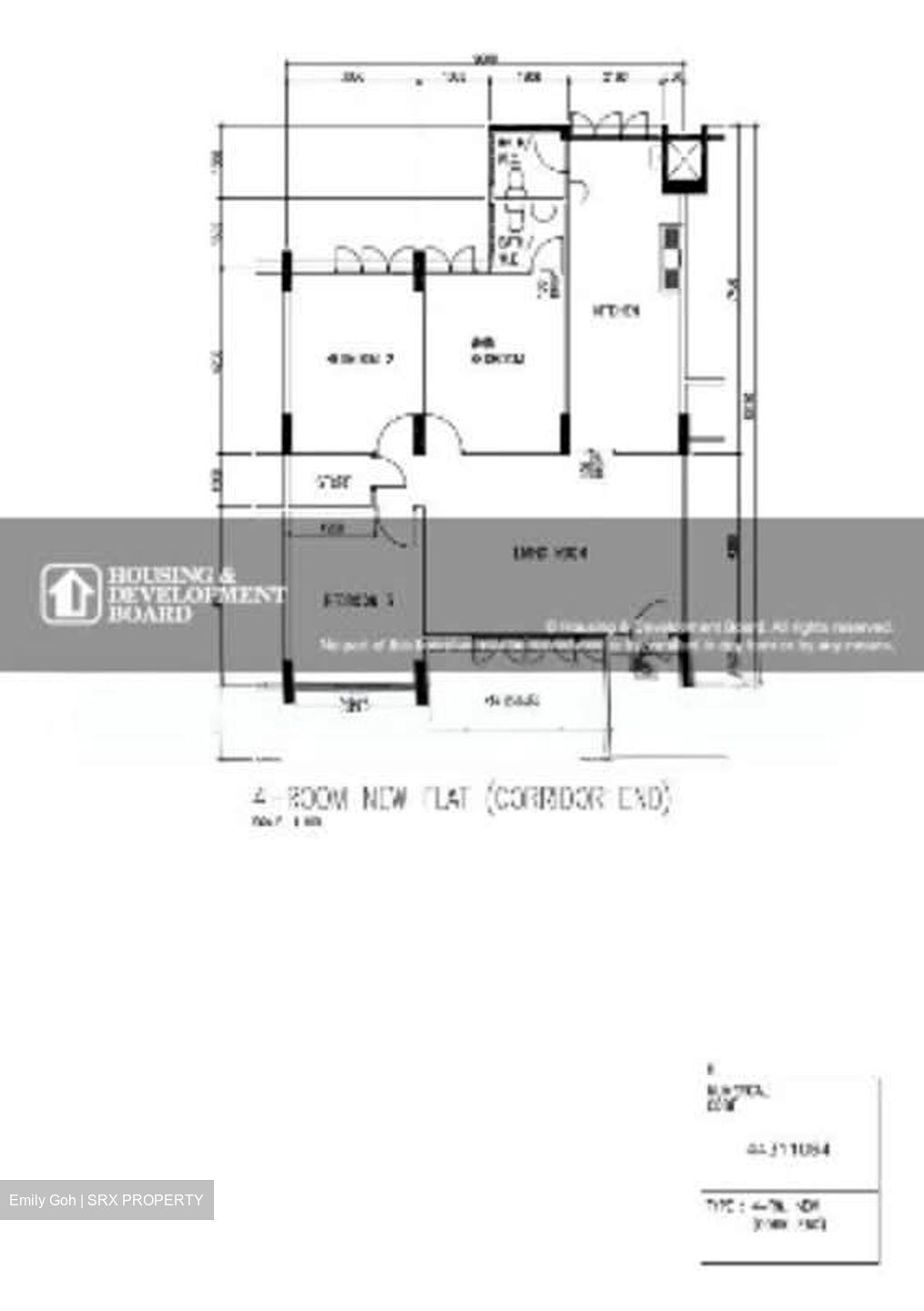 Blk 223 Yishun Gardens (Yishun), HDB 4 Rooms #533783321